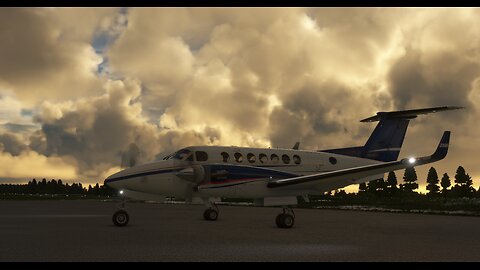 MSFS 2020--- King Air 350 "Live" Canwest Air Flights.