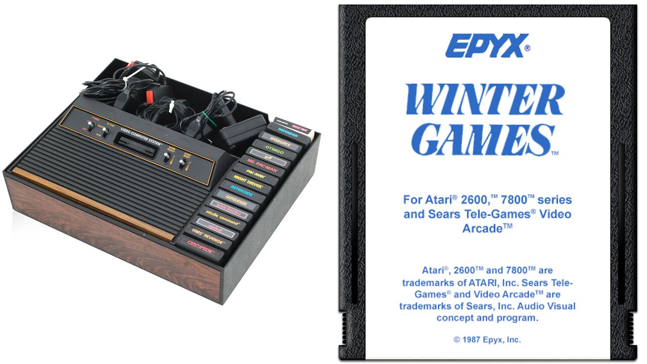 Atari 2600 - Winter Games