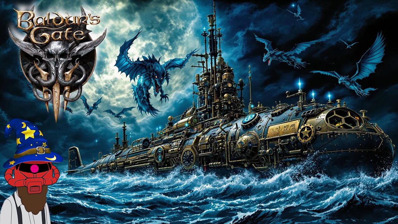 Steam Punk Submarines and Underwater Prisons - Baldur's Gate 3