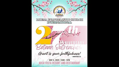 27 Bataan Anniversary | MAY 4, 2025 | Morning Service