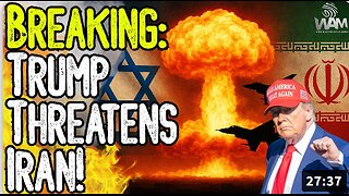 BREAKING: TRUMP THREATENS IRAN! - "We'll Knock Them Down!" Says Trump During Netanyahu Meeting