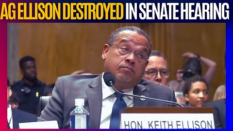 Keith Ellison Gets Destroyed by Josh Hawley in Explosive Senate Hearing