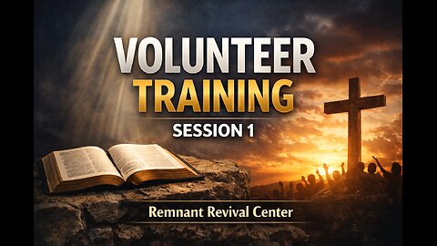 Volunteer Training | Session One