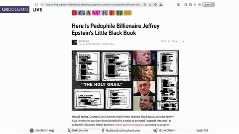 The Billionaire, the Black Book, and the Battle for Gawker | UK Column News