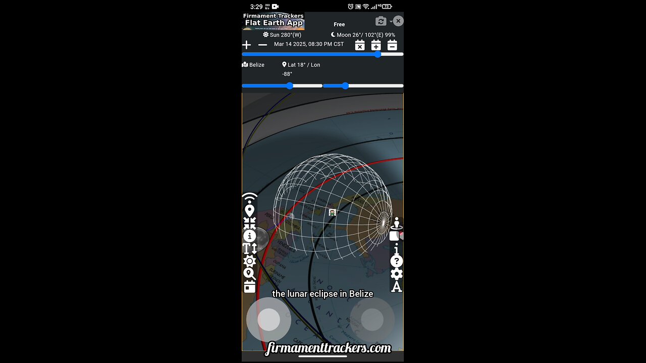 Predicting the March 14th Lunar Eclipse using Soros Cycle and Lunar Node intersection points