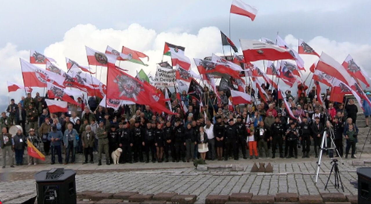 MARSZ I WIEC KAMRACKI 2025 NA POLACH GRUNWALDU. 23.08.2025r.(Transmisja na żywo)