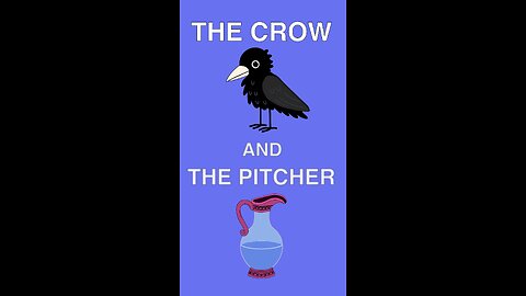 The Crow and the Pitcher. Aesop’s Moral Machine #4
