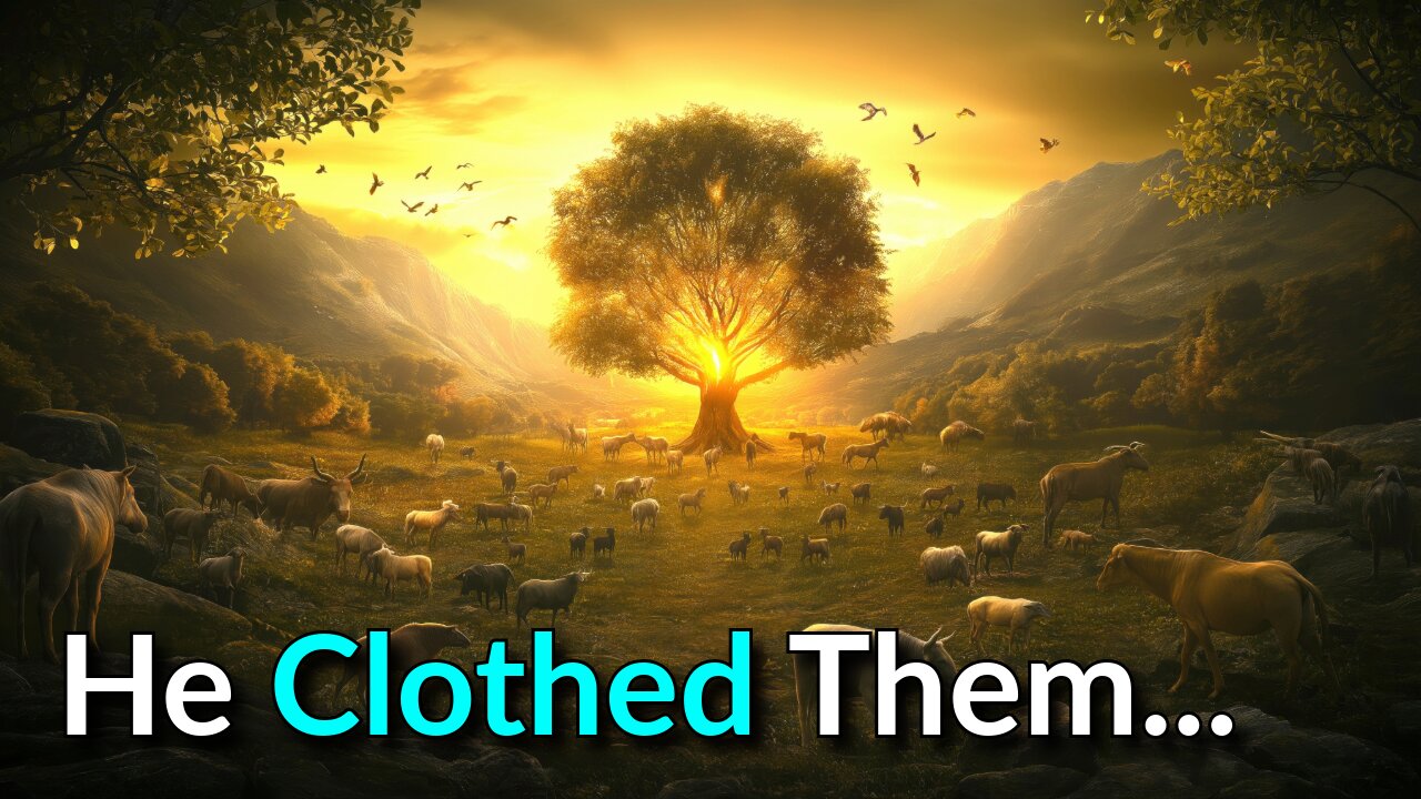 He Clothed Them