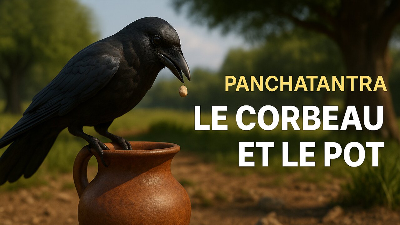 Le Corbeau et la Cruche | La Ruse Triomphe | Conte Moral Animé