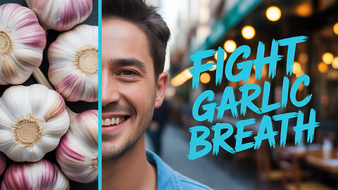 Kill Garlic Breath AND Body Odour with These 5 Simple Tricks! No Lemon or Parsley Required.
