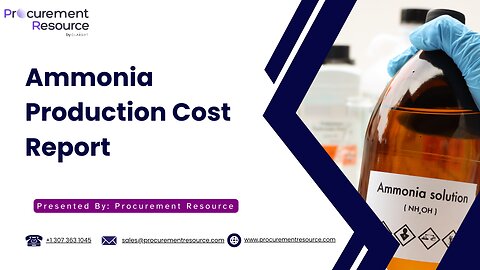 Ammonia Production Cost Analysis Report
