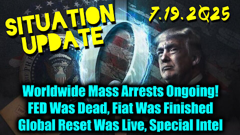 SIU. EBS Imminent. 7-19-25-AT-10AM-CST-10a-EST #TRUTH