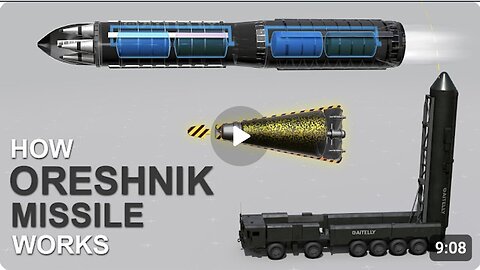 Oreshnik Hypersonic Missile _ How does the Russian Oreshnik Missile Works