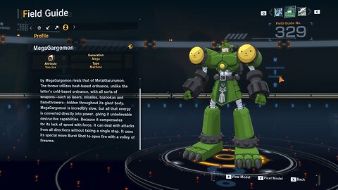 megagargomon all digivolution/de-digivolution/profile Digimon Story Time Stranger