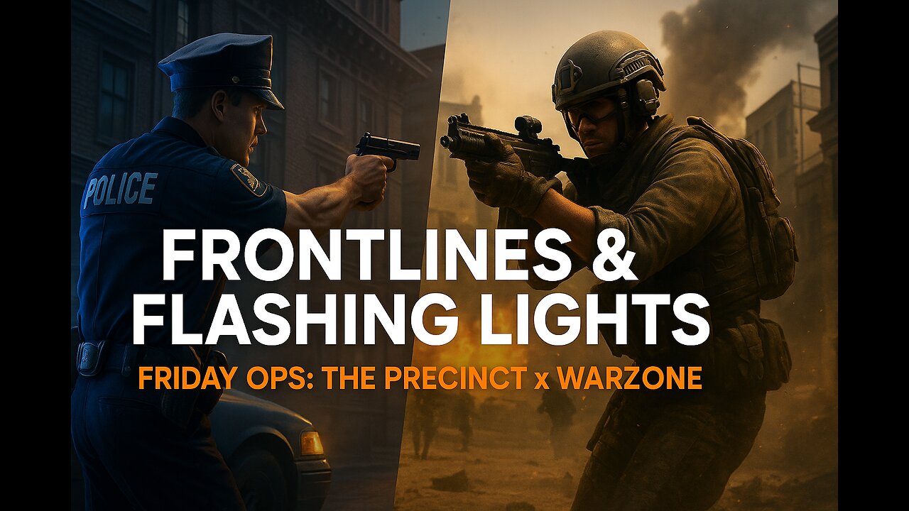 Frontlines & Flashing Lights – Friday Ops: The Precinct x Warzone 🚓💥
