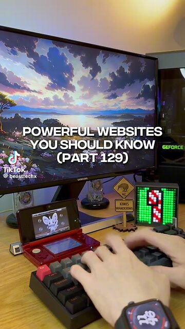 Follow and like 4 more . .