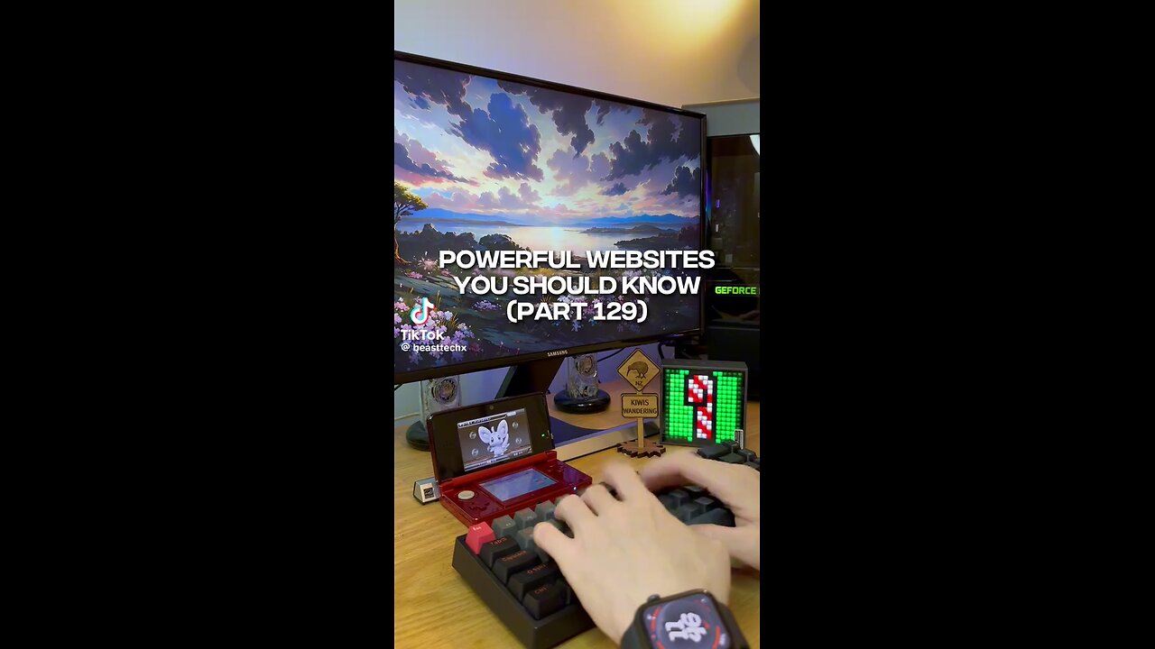 Follow and like 4 more . .