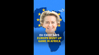 EU CHIEF SAYS EUROPE MUST UP GAME IN AFRICA
