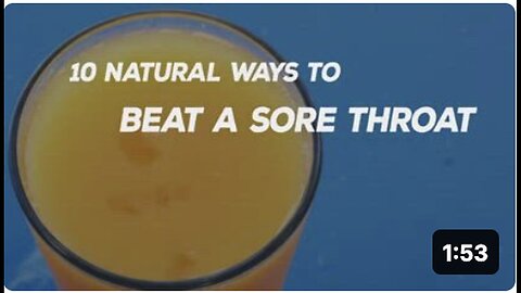 "10 Effective Natural Remedies to Soothe and Heal a Sore Throat"