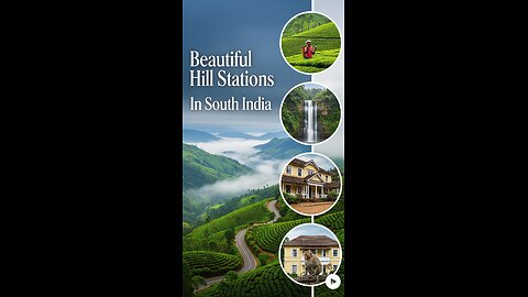 Beautiful Hill Stations In South India #weekenddestination #weekendgetaway #traveldestination