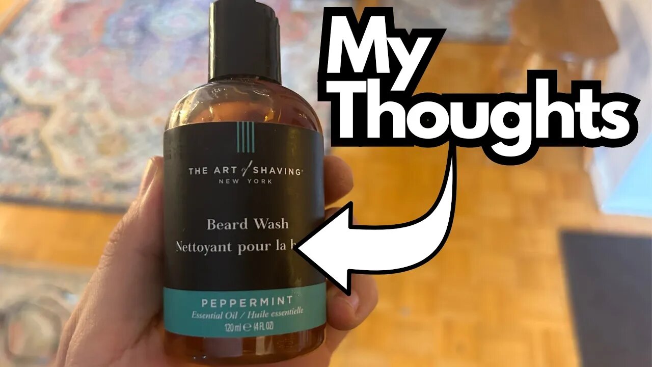 The Art of Shaving Beard Wash - Not too bad, ngl
