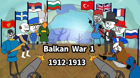 The First Balkan War Animated