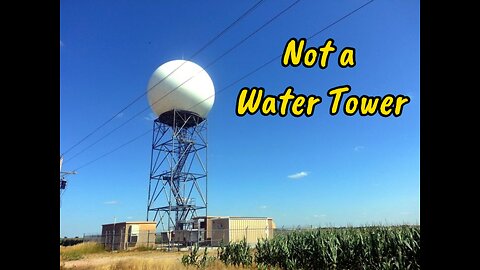 Nexrad Disguised as Water Towers