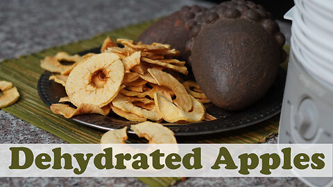 Dehydrated Apples [Apple Chips] | Quick and Healthy Snacks