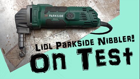 Lidl Parkside Nibbler Review Cutting Sheet Steel and Car Body Panels
