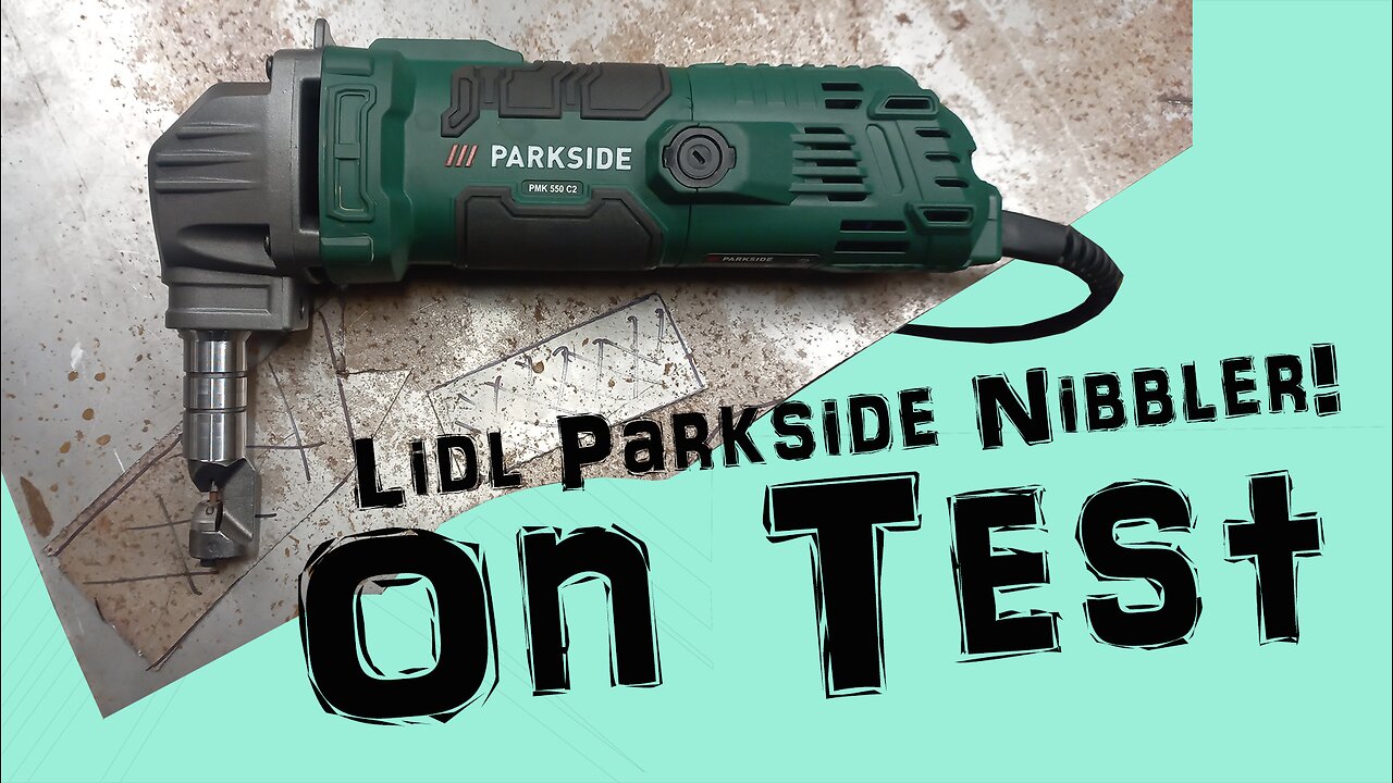 Lidl Parkside Nibbler Review Cutting Sheet Steel and Car Body Panels