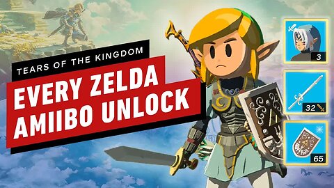 What Every Zelda Amiibo Does in Tears of the Kingdom