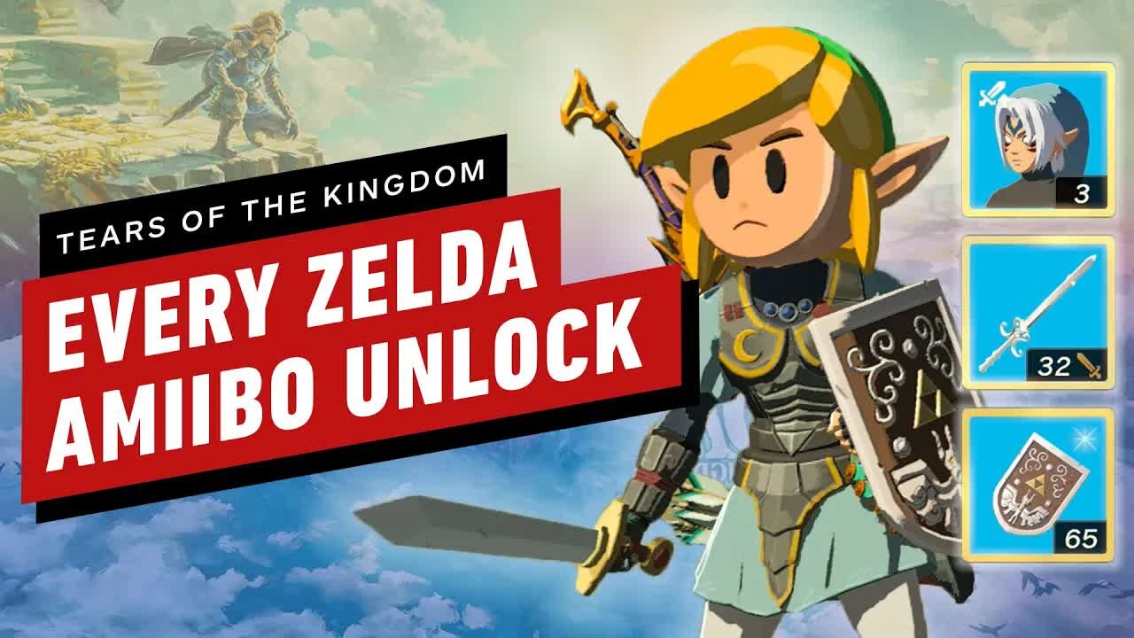 What Every Zelda Amiibo Does in Tears of the Kingdom