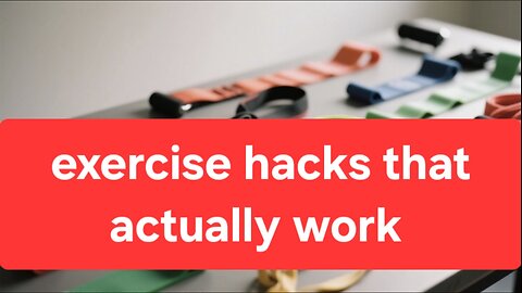 exercise hacks that actually work 💪👌😱