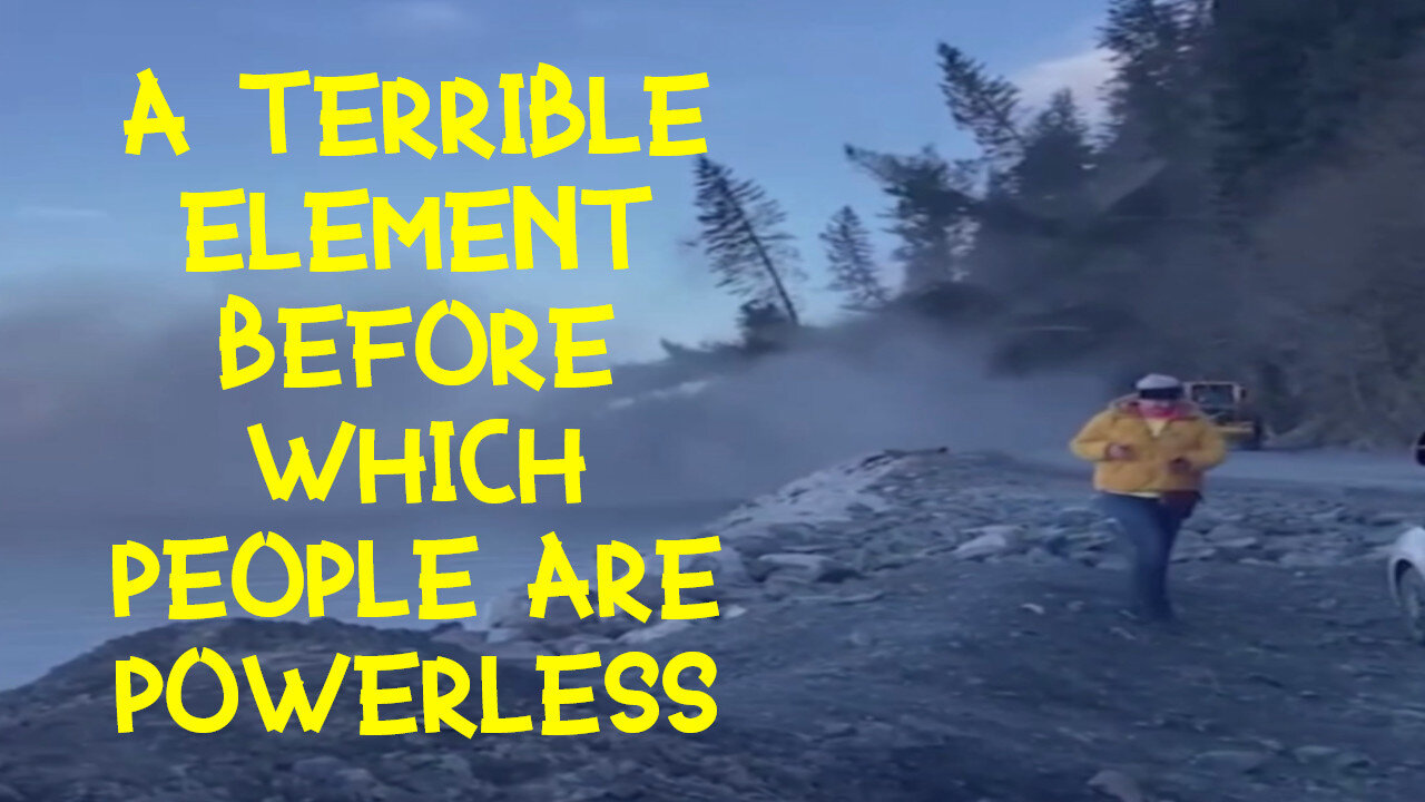 A landslide in Alaska has blocked the road to the city of Seward in the south of the state!