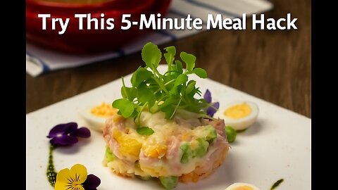 Try This 5-Minute Meal Hack🍽️⚡⏱️