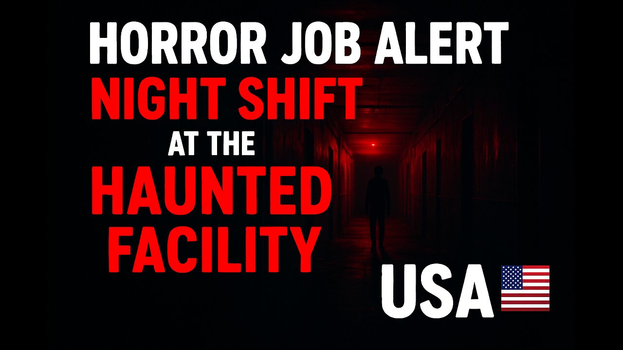 👻🇺🇸 Horror Job Alert: Night Shift at the Abandoned Facility