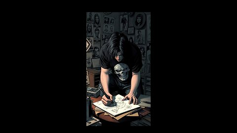 The comic that cones alive horror comic story
