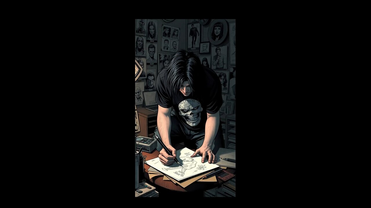 The comic that cones alive horror comic story