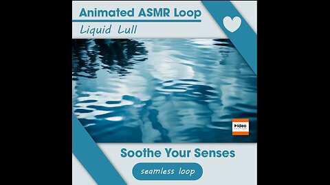 🏞️Liquid Lull | ASMR Nature | Relaxing Calming Tingles Stress Relief Sleep Meditation Focus Visuals