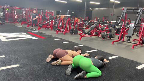 EmjayPlayss Workout Big Booty 🍑 with ChristieMcFit Goes Viral Overnight!