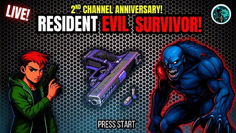 THE HATED SURVIVAL HORROR GAME RETURNS - Resident Evil Survivor - Channel Anniversary #live