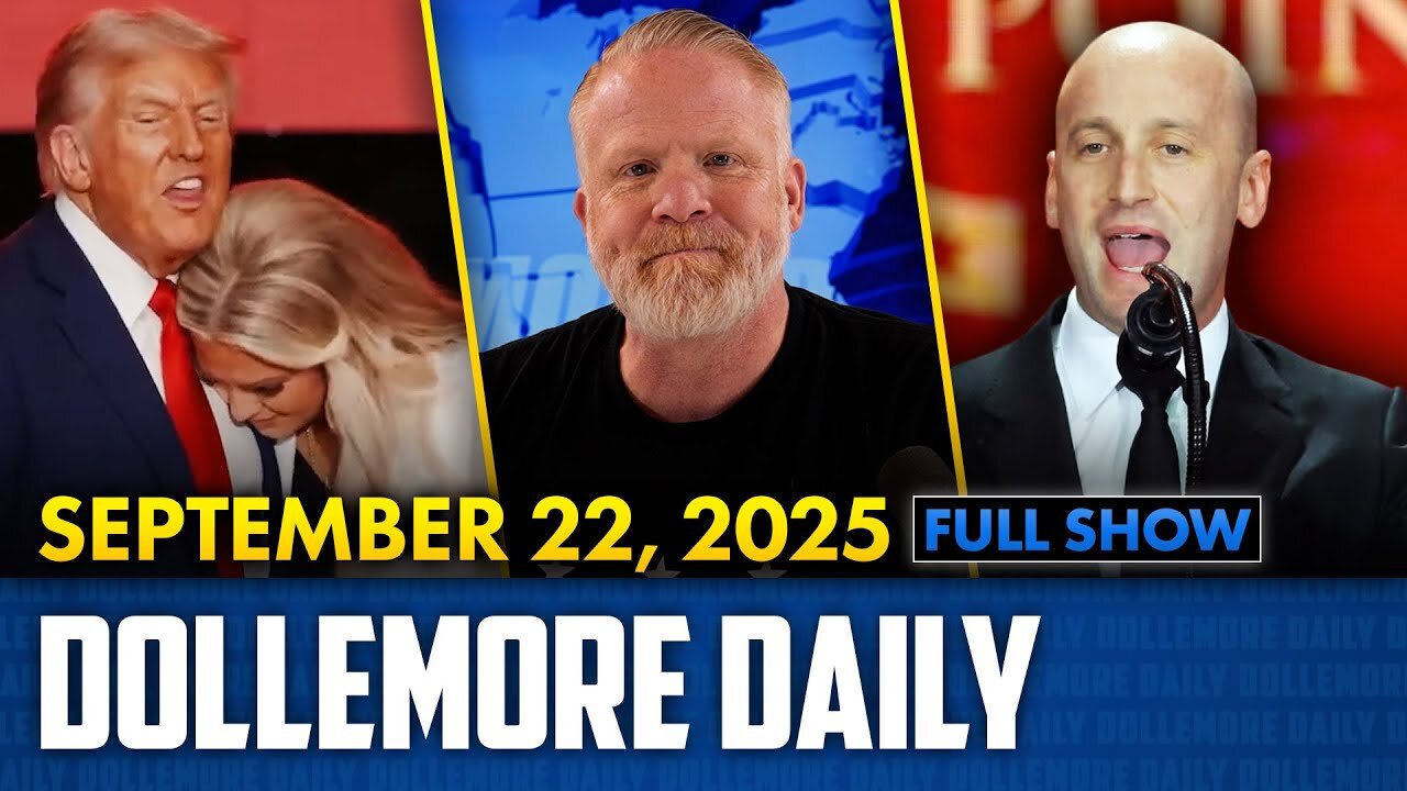 Donald Trump MAKES THREATS During Kirk Memorial and Stephen Miller GOES FULL NAZI - Sep 22, 2025