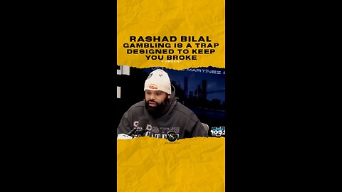 @rashadbilal Gambling is a trap designed to keep you broke