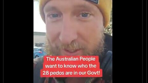 28 pedophiles in Australian government, as far as is known now ⁉️