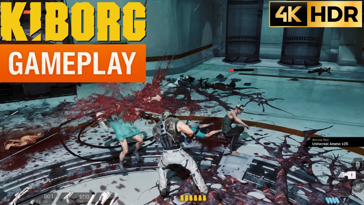 KIBORG – First 20 Minutes Gameplay | No Commentary | 1080P