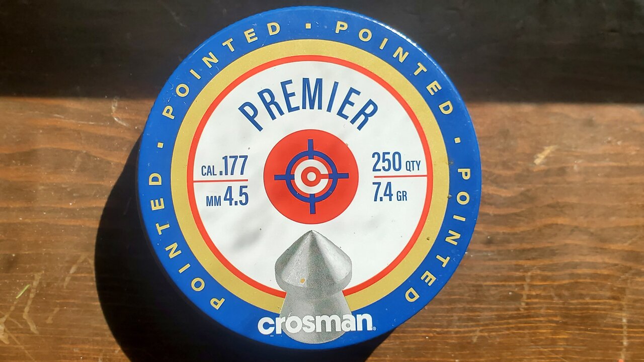 First Impressions: Crosman Premier Pointed .177 Caliber Review!