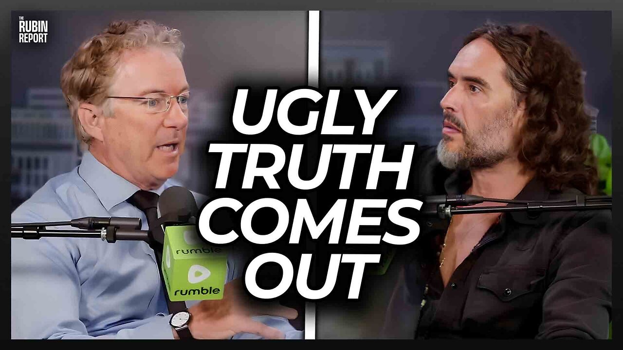 Rand Paul Makes Russell Brand Go Quiet with This Chilling Warning