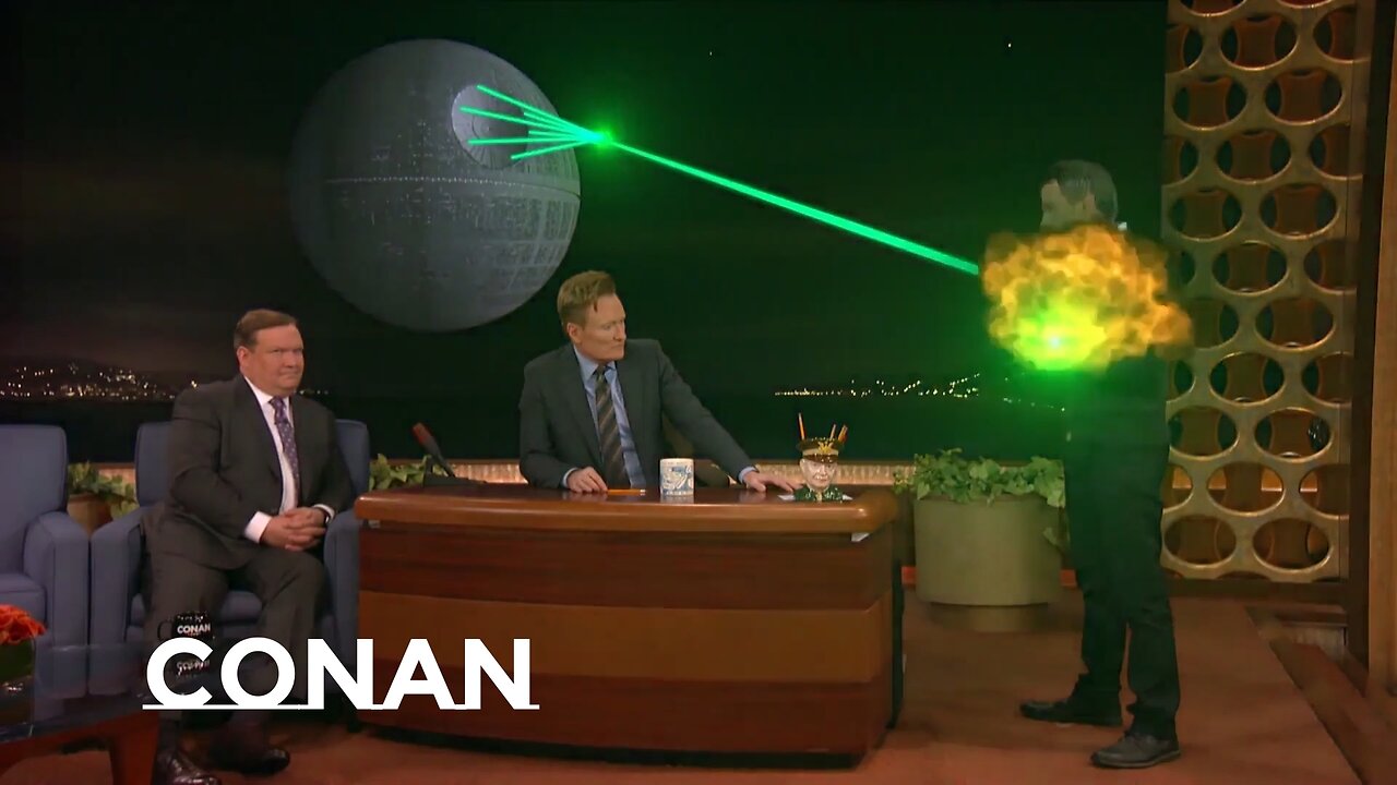 Conan And The Property Brothers Renovate Jordan's Office
