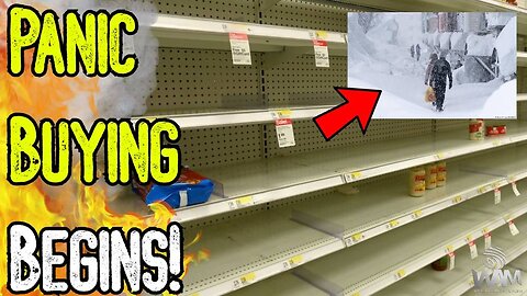 BREAKING: PANIC BUYING BEGINS! - Historic Winter Storm Leaves 230M Americans At Risk!