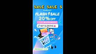 Acecosm One Day Flash Sale Has Started 💁🏻‍♀️Code: Beautiejunkie10